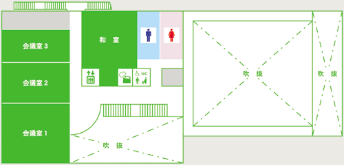 ２階見取り図